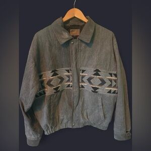 1980s Pendleton SouthWestern High Grade Cotton Jacket 🖤 Rare
